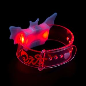 Pulsera LED Personalizada de Halloween, Brazalete de Neón, Accesorio para Fiestas, Venta Caliente - Product Image 1