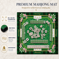 Table de Mahjong automatique moderne de luxe Seyon, insonorisée, antidérapante, durable, pliable, écologique, portable, pour la famille et les amis