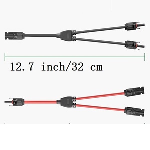 สาย Y เชื่อมต่อพลังงานแสงอาทิตย์4/6mm ² สาย Y 10AWG พลังงานแสงอาทิตย์1คู่1Y2สายเคเบิล solary MMF & FFM F โมดูล PV - Product Image 2
