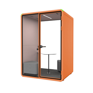 Cabine de bureau mobile pour 2 personnes, réduction du bruit, cabine acoustique, cabine de réunion privée individuelle - Product Image 2
