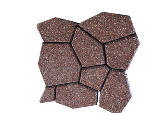Pavé à emboîtement bricolage Pavé en caoutchouc de forme irrégulière pour décorer le jardin de chemin - Product Image 2