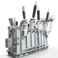Transformador de Potencia Trifásico de 150000KVA, Sumergido en Aceite, Enfriamiento ONAN, Alta Eficiencia para Suministro de Energía Industrial