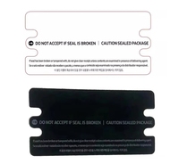 100 pièces/sac téléphone boîte étiquette étanchéité Film autocollant pour Samsung Galaxy S23ultra S23Plus boîte étanchéité