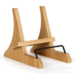 Support de livre porte-recettes en bois, couleur bois naturel, largeur 2,4 pouces, rangement de cuisine polyvalent - Product Image 5