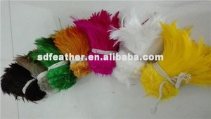 4-6-8 ''lông Thủ Công Mỹ Nghệ Cổ Gà Lông xâu thành chuỗi Tự Nhiên Rửa Sạch Tẩy Trắng Dậu Hackle Lông Cho Fly Câu Cá - Product Image 4