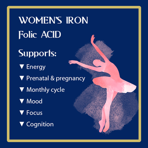 Suplementos de Hierro y Ácido Fólico para Mujeres, OEM/ODM, Gran Venta, Energía, Estado de Ánimo, Menstruación, Suplemento para el Embarazo, 180 Tabletas - Product Image 3