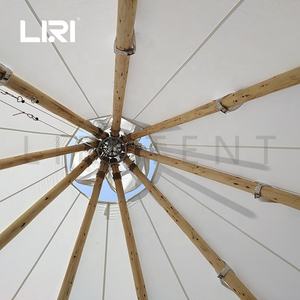 <span class=keywords><strong>Petite</strong></span> <span class=keywords><strong>tente</strong></span> <span class=keywords><strong>tipi</strong></span> de camping en plein air blanche pour adultes - Product Image 2