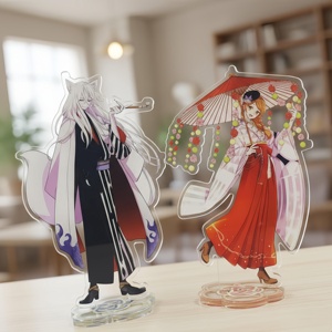 Soporte Acrílico OEM/ODM para Figuras de Anime, Estilo Kimono Japonés, Regalo Perfecto para Fans del <span class=keywords><strong>Manga</strong></span>, Ideal para Escritorio, Estilo Ita Display - Product Image 1