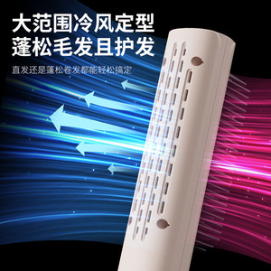 Cepillo Alisador de Cabello con Revestimiento Cerámico e Iones Negativos para Uso Doméstico con Orificios de Iones Dobles - Product Image 4