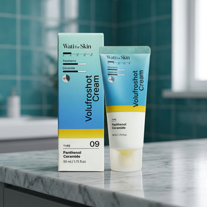 Crème Visage K-Beauty Wati Skin Panthenol Céramide Volufroshot 50ml – Réparation de la Barrière Cutanée à la Bave d'Escargot pour une Hydratation Profonde et Volumisante - Product Image 5