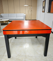 Table de jeu de mahjong automatique pour divertissement familial, idéale pour les fêtes et les rassemblements, avec moteur stable et utilisation facile