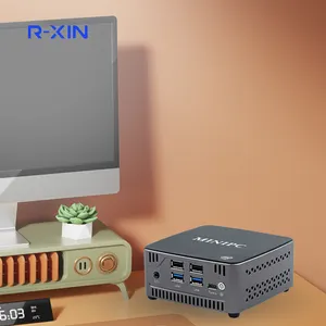 מיני מחשב משרדי לעסקים Win10 Win11 orLinux לקוח נייד אינטל מיני מחשב מערכת הפעלה מחשב תעשייתי מיני