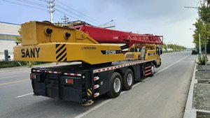 ציוד בנייה משומש סאני STC250H מנוף רכב משומש 25 טון מנוף נייד הידראולי מנוע/משאבה גובה 10 מטר - Product Image 3