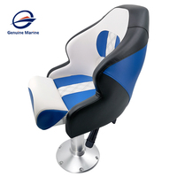 Siège de bateau pliable et pivotant, confortable, luxe, ponton bass, siège de capitaine, ensemble complet pour bateaux, Offre Spéciale
