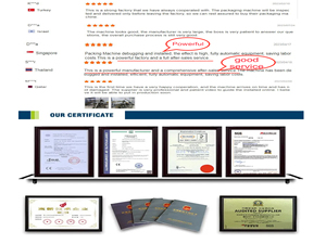 Tự động đa Lane bột thanh Gói máy đóng gói 2 dòng đường cà phê thanh đóng gói 3 trong 1 Cà phê thanh máy đóng gói - Product Image 6