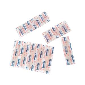 Bandages de bande de plâtre de premiers soins adhésifs en tissu non tissé stérile jetable - Product Image 1