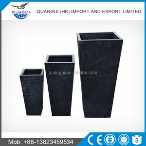 Maceta Grande de Fibra de Vidrio para Jardín, Nueva, de Proveedor Chino, Razonable, Estilo Rústico, para Interiores, para Colgar en el Hogar, de Escritorio, en Caja - Product Image 2