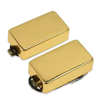 Gold Color Brass Closed Style Passive Pickup LP Electric Guitar Humbucker Pickup with Ceramic Magnet