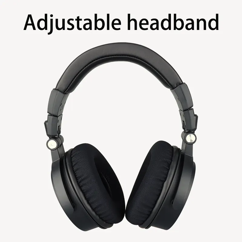 Professional DJ Audifono Monitoring Auriculares Headset Wired Head Phones Audio Studio Recording noise cancelling headphones cdj