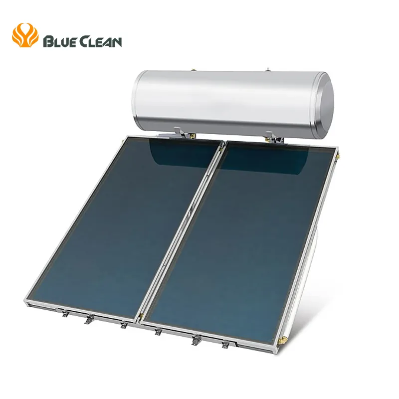 Bluecleanエアソース給湯器オールインワンヒートポンプエアダクトソーラーヒーター、熱力学ソーラーパネル付き