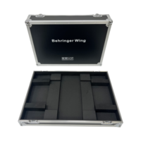 Boîtier de transport robuste pour console de mixage numérique DJ, fabriqué par OEM, empilable, avec couvercles antichoc supérieur et inférieur pour Wing