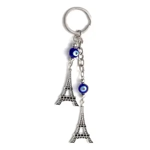 Mặt Dây Chuyền Xe Hơi Móc Khóa Hình Tháp Eiffel Mắt Quỷ Lạc Đà Sao Biển
