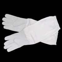 Nouveaux gants de protection en coton et peau de mouton blancs BG899A2M, tailles XL et XXL, anti-abeilles, pour l'élevage apicole