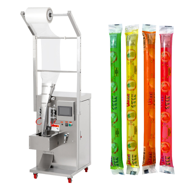 Liquid Ice Lolly Popsicle Filling Packaging Machine Honey Water Fruit Juice Milk Yogurt Ice Pop Ice Candy Packing Machine