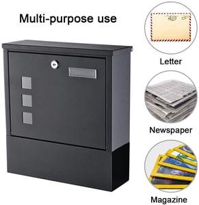 YooBox-buzones <span class=keywords><strong>de</strong></span> metal con cierre para uso residencial, caja <span class=keywords><strong>de</strong></span> metal con cierre para buzón <span class=keywords><strong>de</strong></span> correo inteligente - Product Image 6