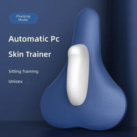 Elektrischer Kegel-Trainer für Männer und Frauen, Schließmuskel- und Beckenboden-Muskeltrainingsgerät, Multifunktionaler Adduktionsmassager
