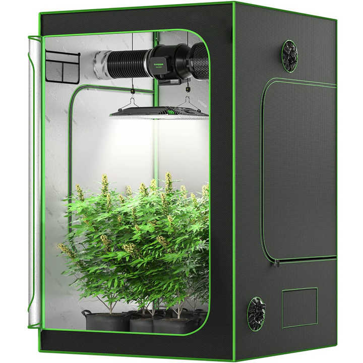 Tienda De Cultivo Yugodex 60x60x180cm - Reflectante E Impermeable