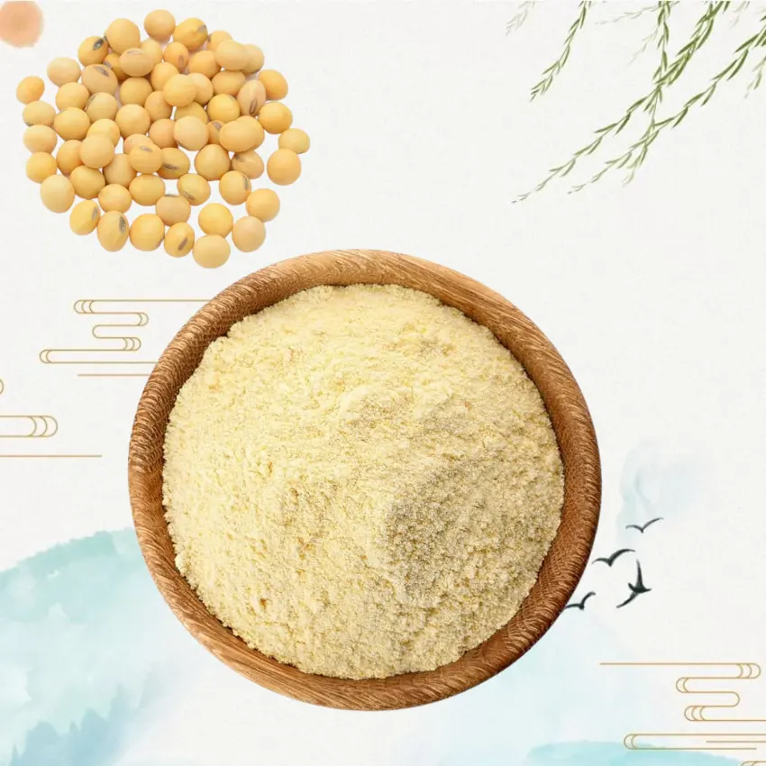 Natural Soybean Extract Powder 80% Soy Isoflavone Soybean Extract Powder