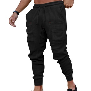 SUPPLIER Autumn Men's Sports Sweatpants, <b>Loose</b>, Tight-<b>fitting</b>, Multi-pocket Men's Casual <b>Trousers</b> Jogger for Men - Product Image 3