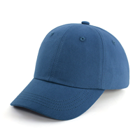 Novedades 2026 Gorra de Béisbol de Algodón de 6 Paneles para Primavera y Otoño para Niños, Niñas, Bebés y Pequeños en 4 Tallas de Color Sólido Liso