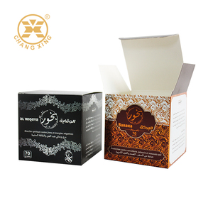 Boîte à encens vide entièrement personnalisable, écologique, emballage de luxe avec gaufrage à chaud, 50g 70g 100g, boîte en papier aromatique - Product Image 1