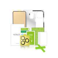 Film antidéflagrant 6 en 1 pour iPhone 13 D 30 Buffer combinaison de protection d'écran de téléphone