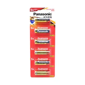 Panasonic 1.5V AA số 5 pin kiềm lr6bch/B6 cho khóa thông minh máy ảnh kỹ thuật số đồ chơi trẻ em