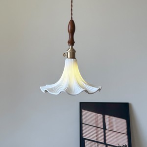 Vintage Ceramic Pendant <b>Light</b> Round Single Head Led Home Decor <b>Chandelier</b> 240x320mm 300x320mm - Product Image 2