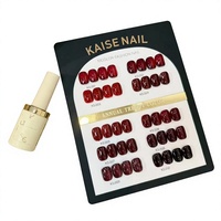 KAISE – Kit de Gels Ongles Designer Série Rouge 10 Couleurs – Nouveauté 2026 – Haute Qualité, Longue Durée, Non Toxique, Gel UV pour Salon – Vente en Gros ODM/OEM