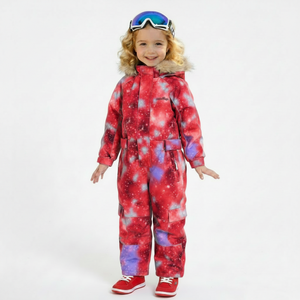 AQTQ Kids One Piece Ski Suit Waterproof Windproof Galaxy Print <strong>Snowsuit</strong> <strong>for</strong> <strong>Toddler</strong> Girls Boys Winter Warm Snowboarding Jumpsuit - Product Image 6