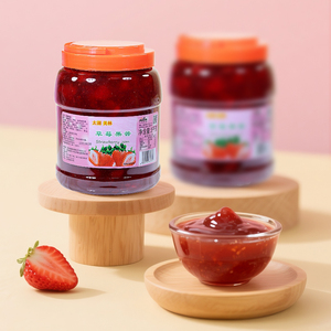 3KG Confiture de fruits frais cueillis Fraises Mangue Orange <span class=keywords><strong>Myrtille</strong></span> Citron Pêche en bouteilles individuelles - Product Image 5