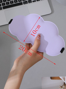 Pakcare masker mata tidur sutra 3D kustom, masker mata busa memori untuk tidur dan perjalanan - Product Image 4