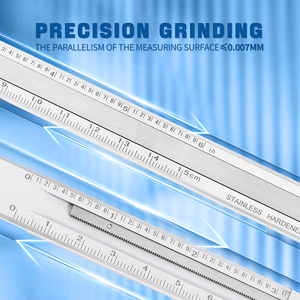Dasqua Hoge Precisie Schokbestendige Inch Metrische Combinatie 0-150Mm Wijzerplaat Schuifmaat 6 Inch Wijzerplaat Kalibrador - Product Image 3