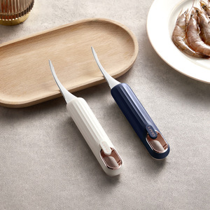 HeDou Stainless Steel Shrimp Deveiner Multifunctional Shell Remover Dishwasher Safe For Seafood Tools - Product Image 1
