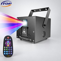 Lumière laser d'animation RVB pleine couleur DMX512 Modèle 3D YA-3DJGD3W pour concert, scène, événement, spectacle