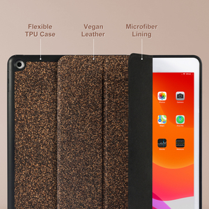 Carcasas écologique <span class=keywords><strong>iPad</strong></span> biodégradable compostable étui pour tablette durable en cuir végétalien <span class=keywords><strong>iPad</strong></span> étui <span class=keywords><strong>vert</strong></span> pour <span class=keywords><strong>iPad</strong></span> 10.2 - Product Image 4