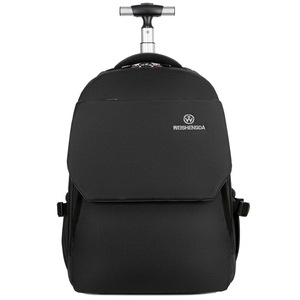 Mochila Ejecutiva con Ruedas, Diseño Geométrico, Bolsa de Viaje con Ruedas, Maleta Oxford con Ruedas - Product Image 2