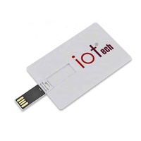 Clé USB carte de crédit musicale 2 Go 8 Go 16 Go 32 Go avec impression de logo coloré