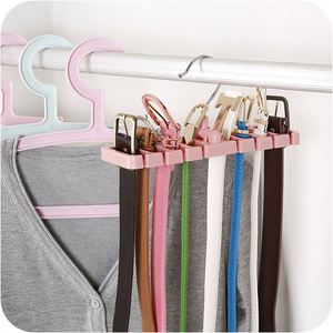 Multi-Function Plastic Scarf Tie and Belt Hanger - Product Image 2