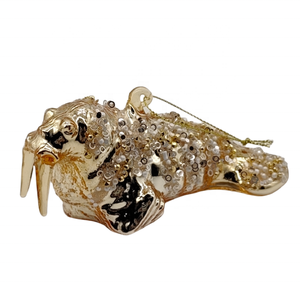 Ornement en verre <span class=keywords><strong>de</strong></span> Noël en forme <span class=keywords><strong>de</strong></span> <span class=keywords><strong>lion</strong></span> <span class=keywords><strong>de</strong></span> mer et <span class=keywords><strong>de</strong></span> sceau à suspendre dans une fenêtre Cadeau pour famille et amis Décoration intérieure en verre <span class=keywords><strong>de</strong></span> vacances - Product Image 4